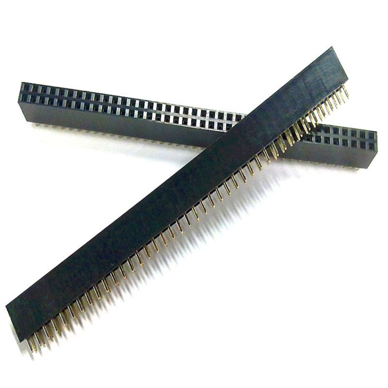 2x40P     2.54mm :    ""  2.54 2x40 pin

# 2.54mm Double Row Female PCB Boa...